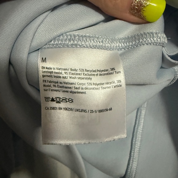 lululemon Softstreme Perfectly Oversized Crew | Blue Willow | Size M - Picture 5 of 5